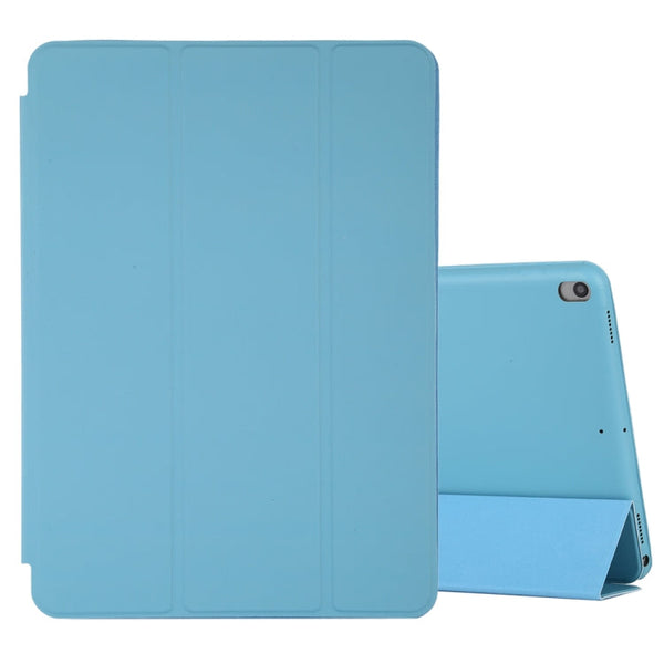 Horizontal Flip Smart Leather Case with Three-folding Holder
