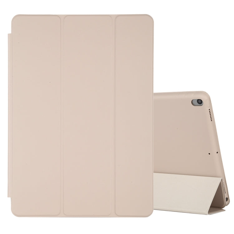 Horizontal Flip Smart Leather Case with Three-folding Holder