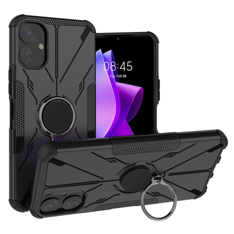 Armor Bear Shockproof PC + TPU Phone Case with Ring, For Infinix Note 12 G96, For Tecno Spark 9T, For Motorola Moto G62 5G, For iPhone 14 Plus