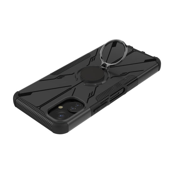 Armor Bear Shockproof PC + TPU Phone Case with Ring, For Infinix Note 12 G96, For Tecno Spark 9T, For Motorola Moto G62 5G, For iPhone 14 Plus