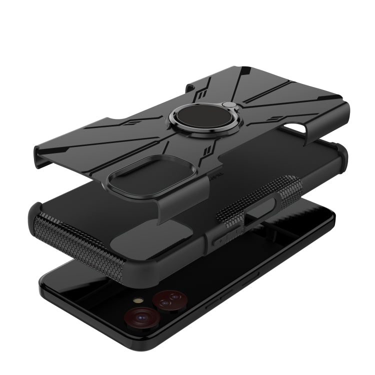 Armor Bear Shockproof PC + TPU Phone Case with Ring, For Infinix Note 12 G96, For Tecno Spark 9T, For Motorola Moto G62 5G, For iPhone 14 Plus