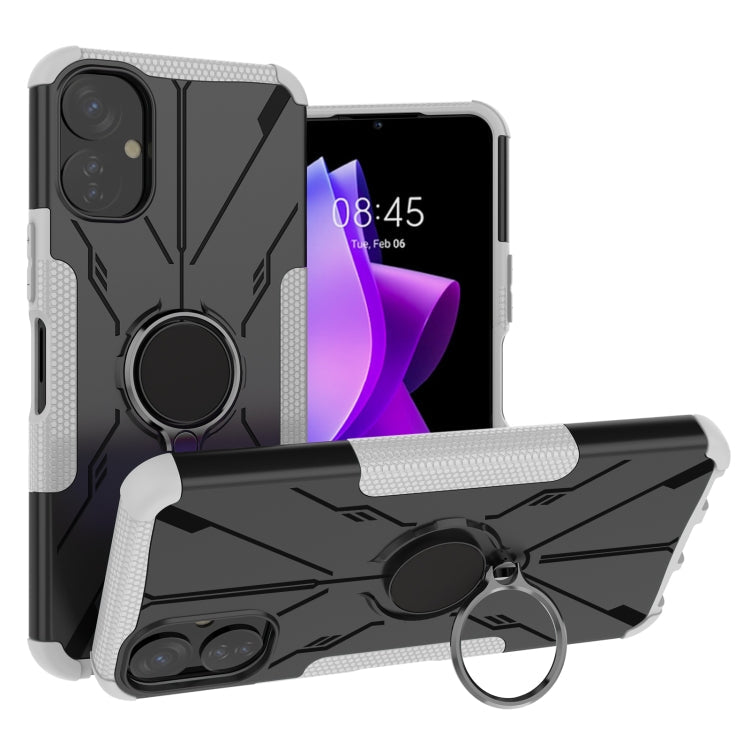 Armor Bear Shockproof PC + TPU Phone Case with Ring, For Infinix Note 12 G96, For Tecno Spark 9T, For Motorola Moto G62 5G, For iPhone 14 Plus