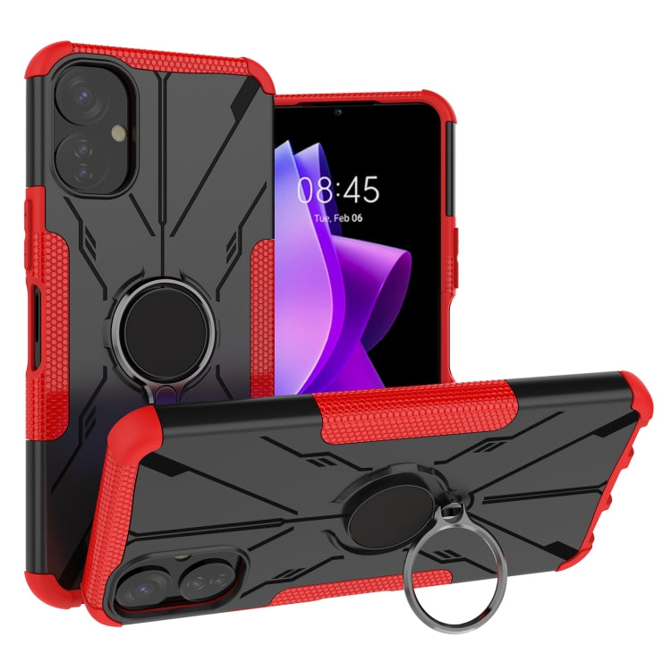 Armor Bear Shockproof PC + TPU Phone Case with Ring, For Infinix Note 12 G96, For Tecno Spark 9T, For Motorola Moto G62 5G, For iPhone 14 Plus