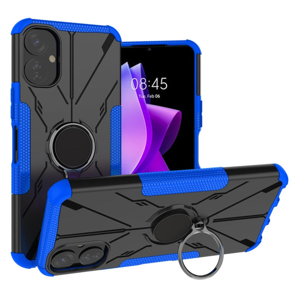 Armor Bear Shockproof PC + TPU Phone Case with Ring, For Infinix Note 12 G96, For Tecno Spark 9T, For Motorola Moto G62 5G, For iPhone 14 Plus