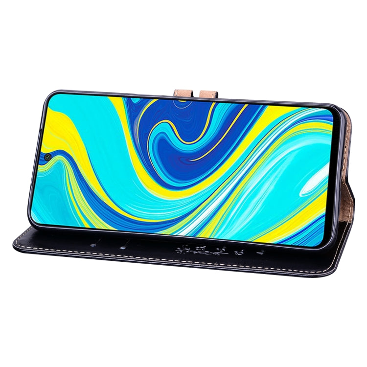 Business Style Oil Wax Texture Horizontal Flip Leather Case, with Holder & Card Slots & Wallet