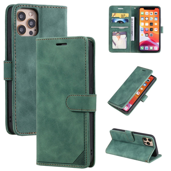 Skin Feel Anti-theft Brush Horizontal Flip Leather Phone Case, For iPhone 14, For iPhone 14 Plus, For iPhone 14 Pro, For iPhone 14 Pro Max