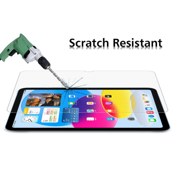 25pcs 0.26mm 9H 2.5D Explosion-proof Tempered Glass Film, For iPad 10th Gen 10.9 2022(25 PCS)
