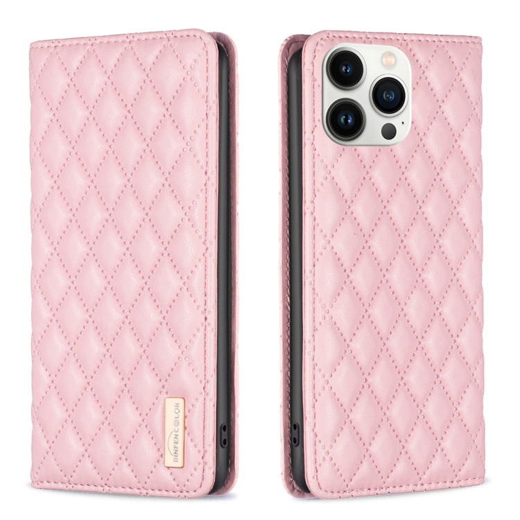 Diamond Lattice Magnetic Leather Flip Phone Case, For iPhone 13 Pro Max, For iPhone 13 Pro, For iPhone 13, For iPhone 12 Pro Max