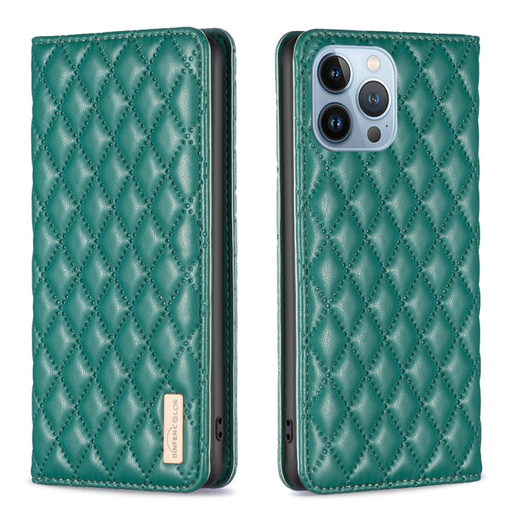 Diamond Lattice Magnetic Leather Flip Phone Case, For iPhone 13 Pro Max, For iPhone 13 Pro, For iPhone 13, For iPhone 12 Pro Max