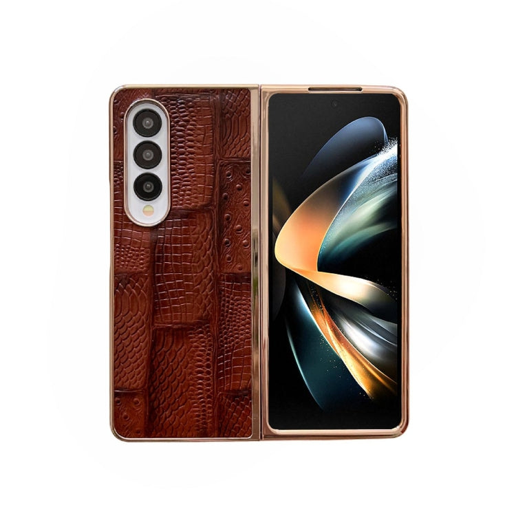 Nano Electroplate Mahjong Texture Leather Phone Case, For Samsung Galaxy A33 5G, For Samsung Galaxy A53 5G, For Samsung Galaxy A73 5G, For Samsung Galaxy Z Flip4, For Samsung Galaxy Z Fold4
