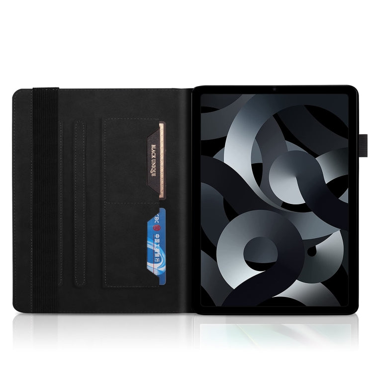 Life Tree Series Horizontal Flip Leather Case with Holder