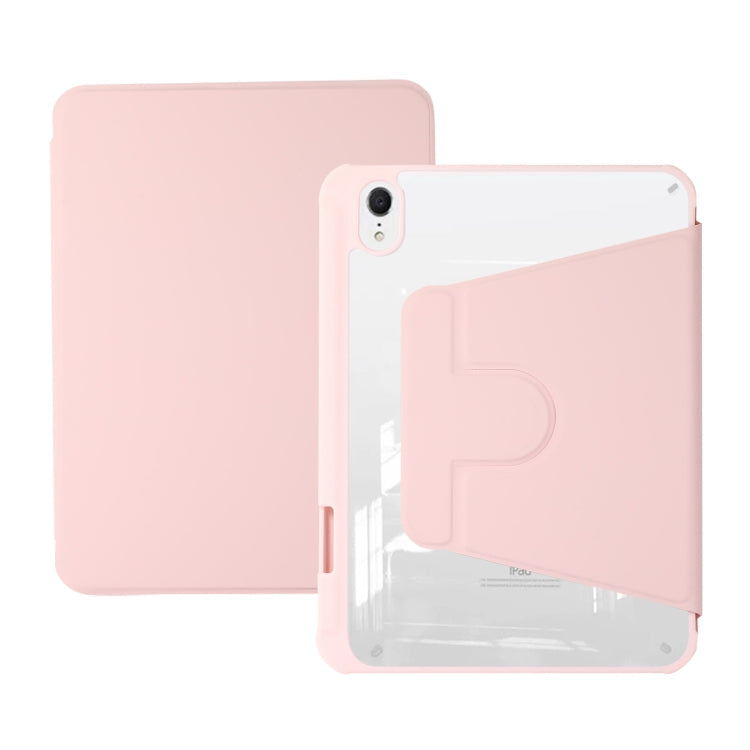 Acrylic Rotatable Holder Tablet Leather Case, For iPad mini 2024 / mini 6, For iPad Air 5 2022 / 4 2020