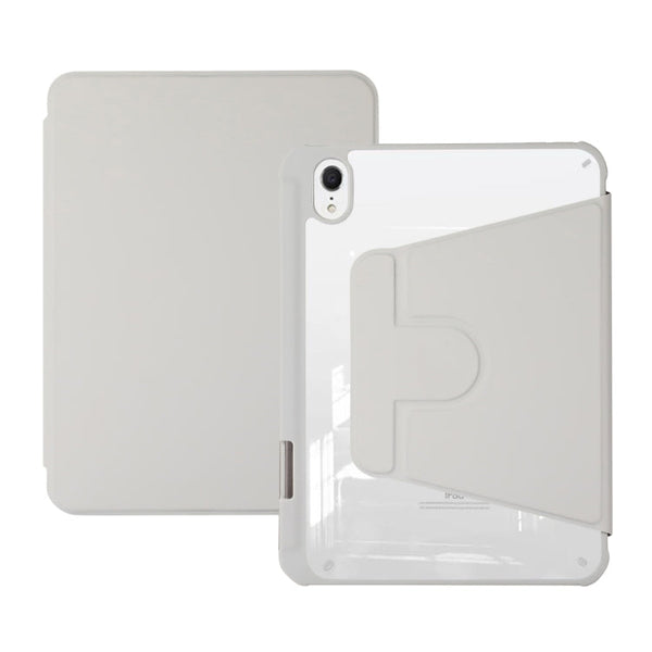 Acrylic Rotatable Holder Tablet Leather Case, For iPad mini 2024 / mini 6, For iPad Air 5 2022 / 4 2020
