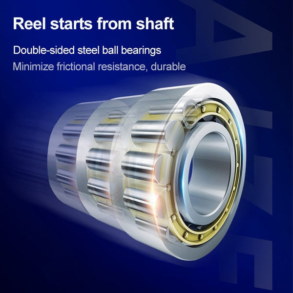 LAIZE Automatic Retractable Air Hose Reel Pneumatic PU Tube