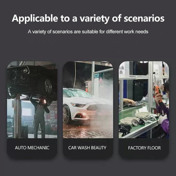 LAIZE Automatic Retractable Air Hose Reel Pneumatic PU Tube