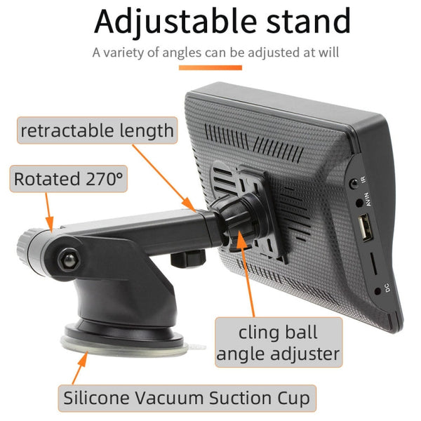 7 inch Wireless CarPlay Radio Multimedia Player 1080P IPS Touch Screen MP5 Radios Bluetooth Monitor