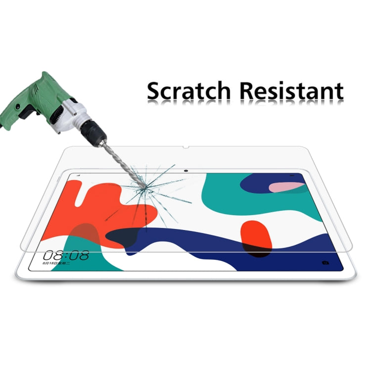 2 PCS For Huawei MatePad Pro 10.4 9H 0.3mm Explosion-proof Tempered Glass Film