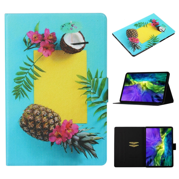 Coloured Drawing Pattern Horizontal Flip Leather Case with Holder & Card Slot & Sleep / Wake-up Function, For iPad Pro 11 (2020), For iPad mini 5 / 4 / 3 / 2 / 1, For iPad 10.2, For iPad Pro 10.5