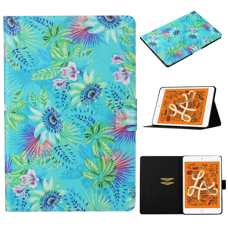 Coloured Drawing Pattern Horizontal Flip Leather Case with Holder & Card Slot & Sleep / Wake-up Function, For iPad Pro 11 (2020), For iPad mini 5 / 4 / 3 / 2 / 1, For iPad 10.2, For iPad Pro 10.5