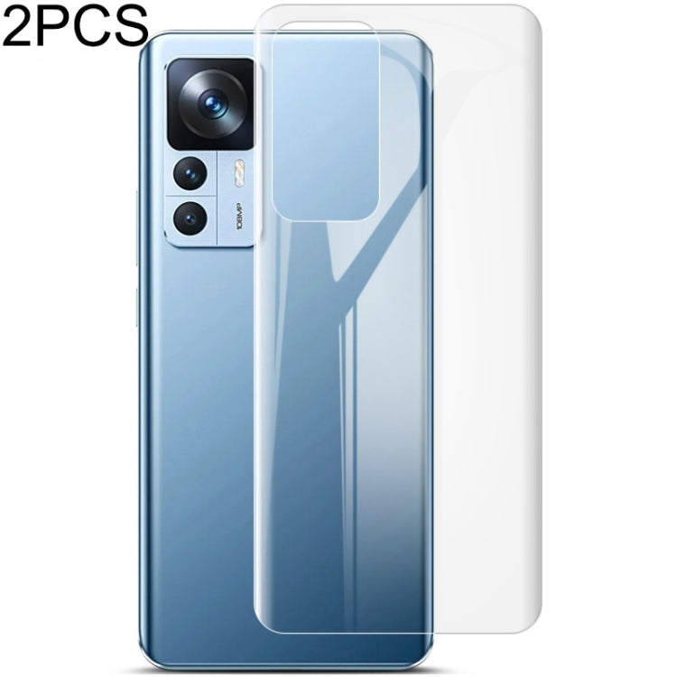 2pcs imak Curved Full Screen Protector Hydrogel Film Back Protector