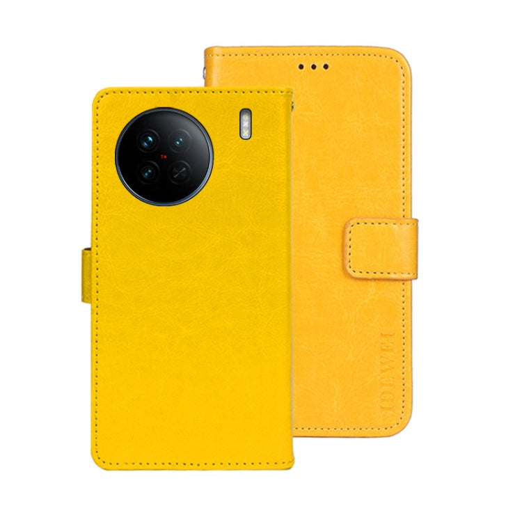 idewei Crazy Horse Texture Leather Phone Case