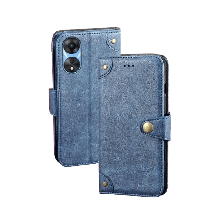 idewei Retro Texture Leather Phone Case, For Huawei nova 10 SE, For Huawei nova Y61 4G, For Infinix Zero Ultra 5G, For OPPO A58 5G, For OPPO A77s, For Oukitel C19 Pro