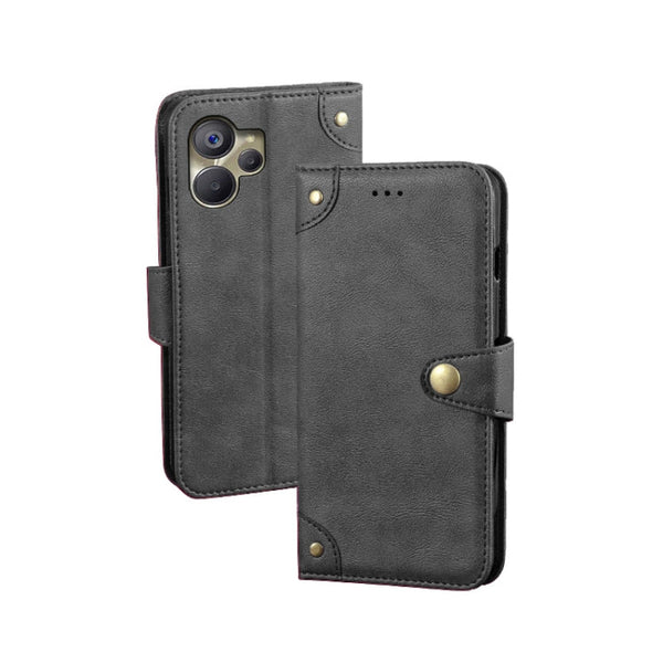 idewei Retro Texture Leather Phone Case, For Realme 10 5G, For Tecno Pova 4, For ZTE Axon 30S, For ZTE Blade A72 4G, For Honor X40 GT