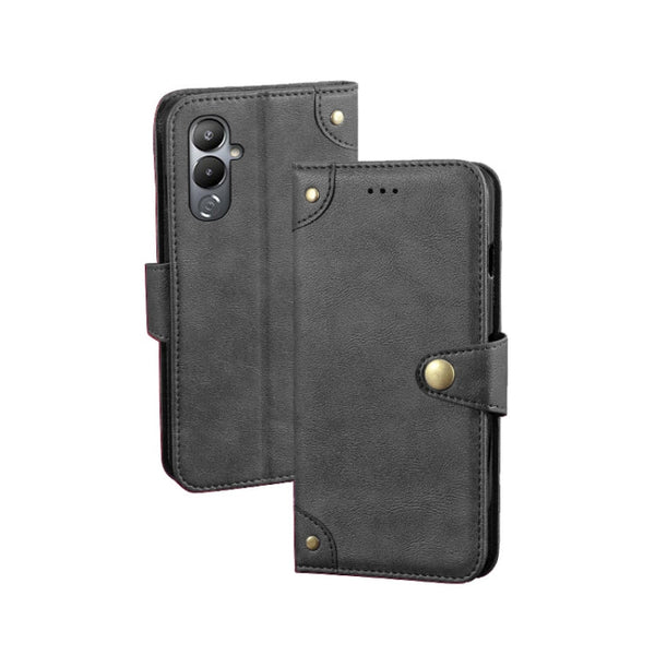 idewei Retro Texture Leather Phone Case, For Realme 10 5G, For Tecno Pova 4, For ZTE Axon 30S, For ZTE Blade A72 4G, For Honor X40 GT
