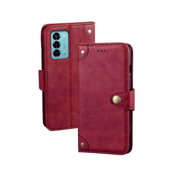 idewei Retro Texture Leather Phone Case, For Realme 10 5G, For Tecno Pova 4, For ZTE Axon 30S, For ZTE Blade A72 4G, For Honor X40 GT