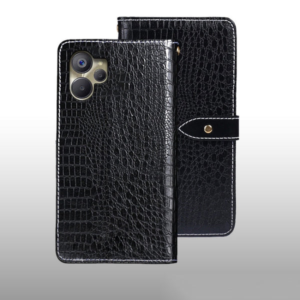idewei Crocodile Texture Leather Phone Case