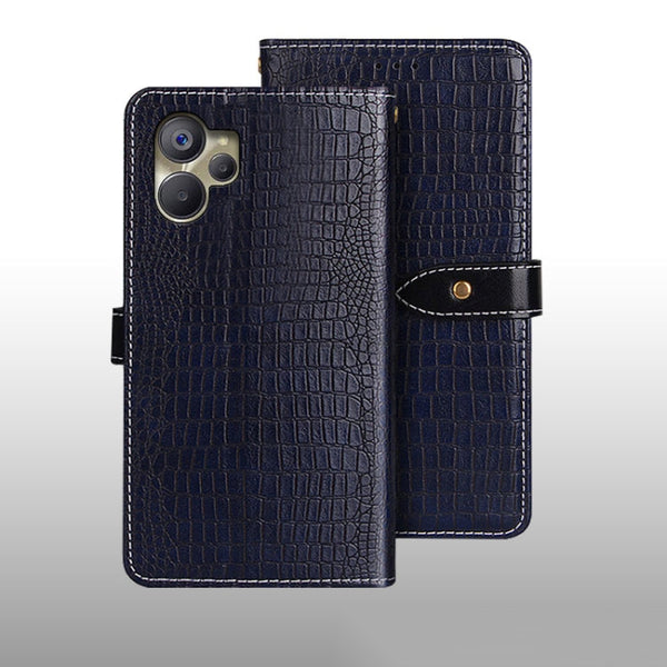 idewei Crocodile Texture Leather Phone Case