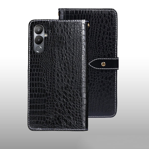 idewei Crocodile Texture Leather Phone Case
