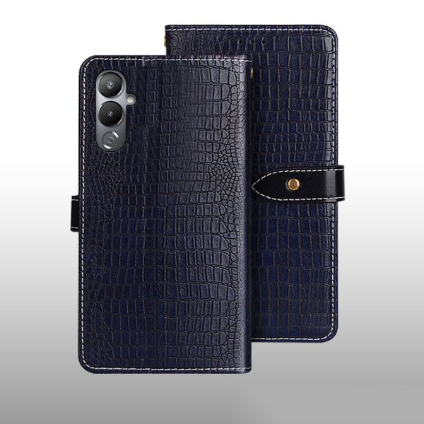 idewei Crocodile Texture Leather Phone Case