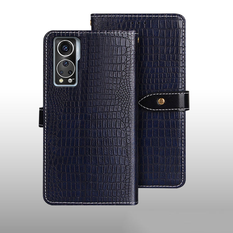 idewei Crocodile Texture Leather Phone Case