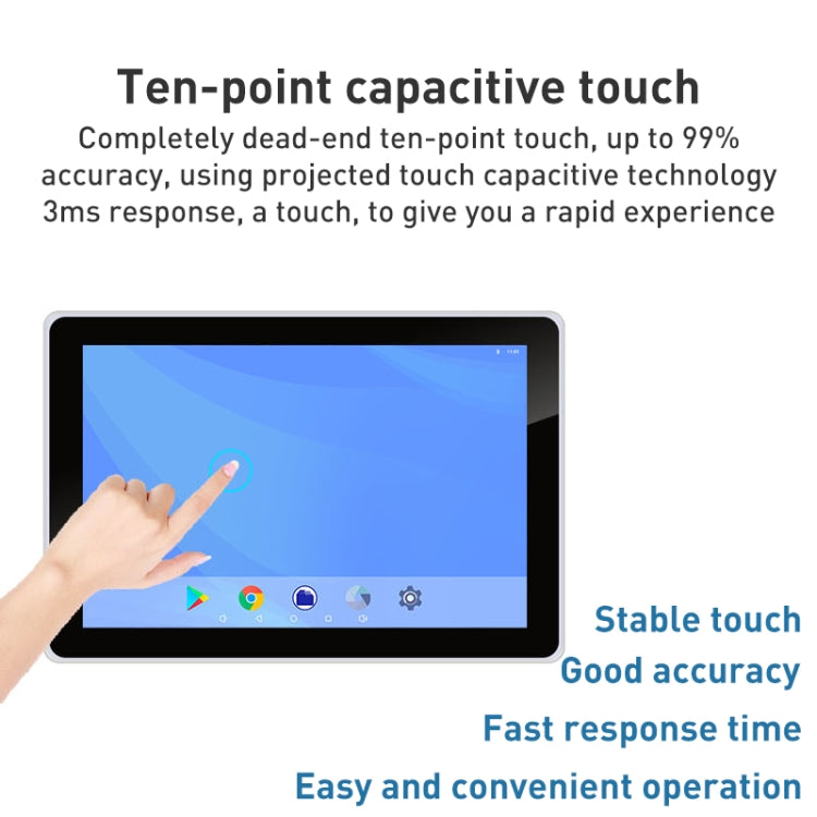 HSD1010T 10.1 inch HD IPS Display Advertising Machine Android 7.1 RK3288 2GB+16GB