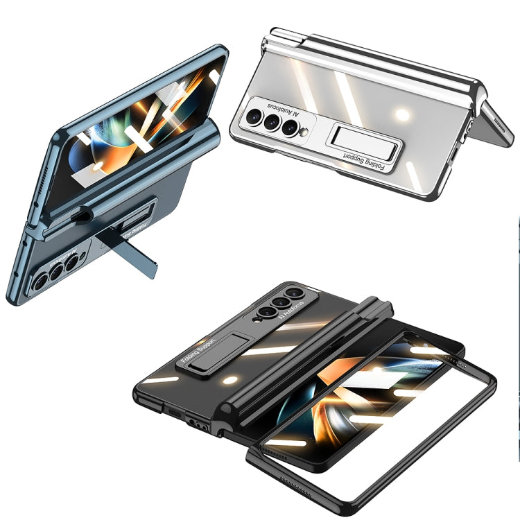 GKK Magnetic Fold Hinge Shockproof Phone Case with Pen Slots, For Samsung Galaxy Z Fold4