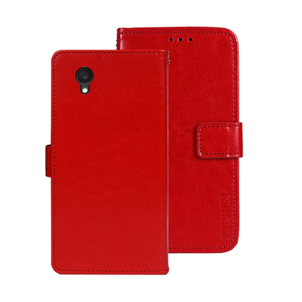 idewei Crazy Horse Texture Leather Phone Case