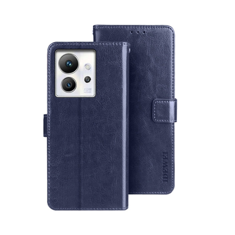 idewei Crazy Horse Texture Leather Phone Case