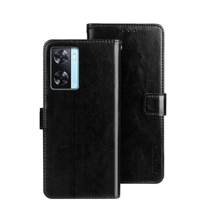 idewei Crazy Horse Texture Leather Phone Case