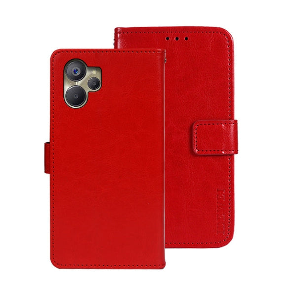 idewei Crazy Horse Texture Leather Phone Case