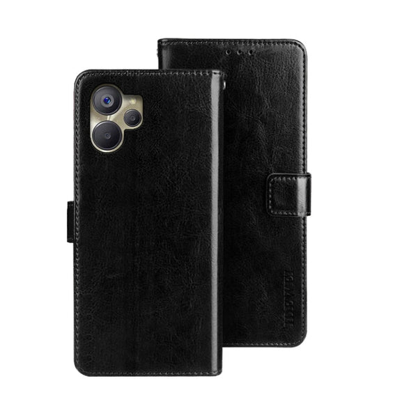 idewei Crazy Horse Texture Leather Phone Case