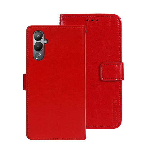 idewei Crazy Horse Texture Leather Phone Case
