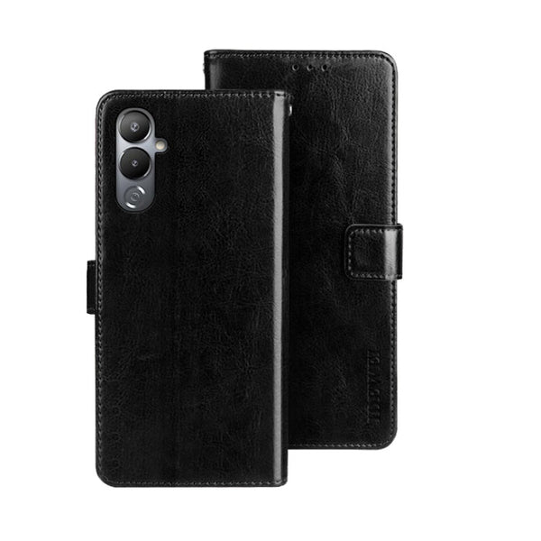 idewei Crazy Horse Texture Leather Phone Case