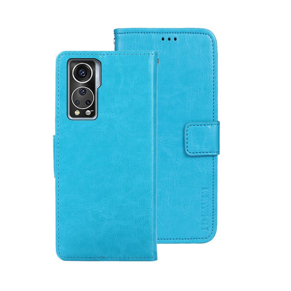 idewei Crazy Horse Texture Leather Phone Case