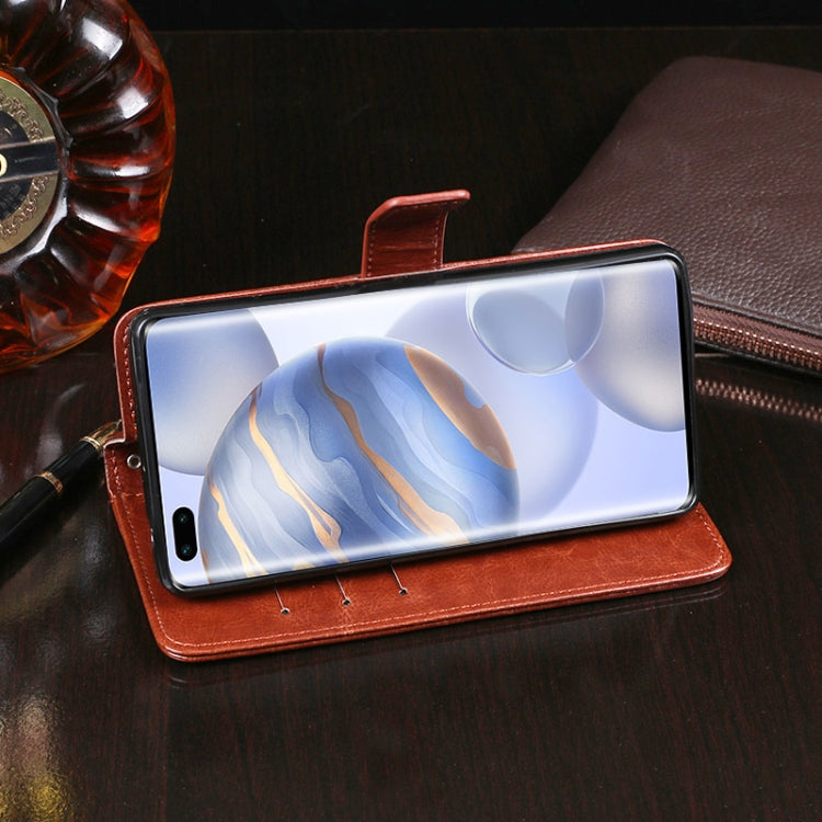 idewei Crazy Horse Texture Horizontal Flip Leather Case with Holder & Card Slots & Wallet