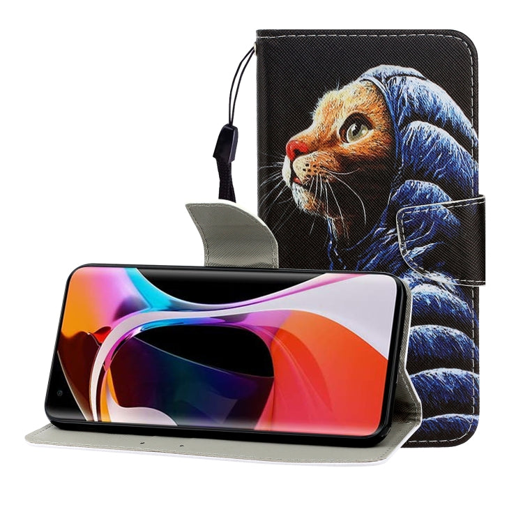 Colored Drawing Horizontal Flip Leather Case with Holder & Card Slot & Wallet, For Xiaomi 10 / 10 Pro