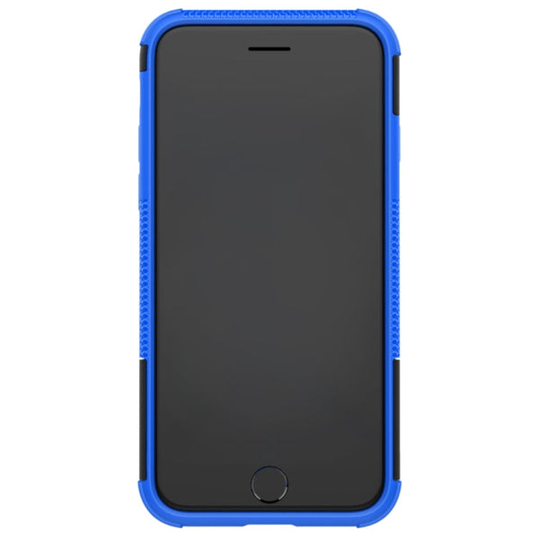 Tire Texture Shockproof TPU+PC Protective Case with Holder