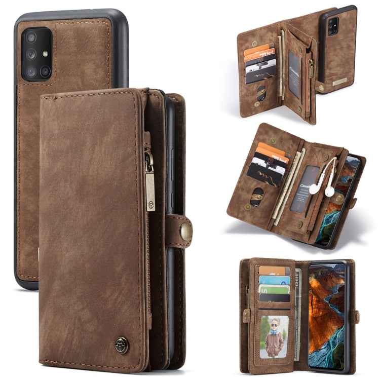CaseMe-008 Detachable Multifunctional Horizontal Flip Leather Case with Card Slot & Holder & Zipper Wallet & Photo Frame