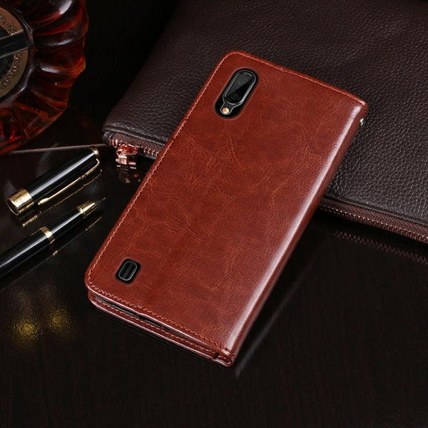 idewei Crazy Horse Texture Horizontal Flip Leather Case with Holder & Card Slots & Wallet, For Blackview BV6100, For Blackview R7