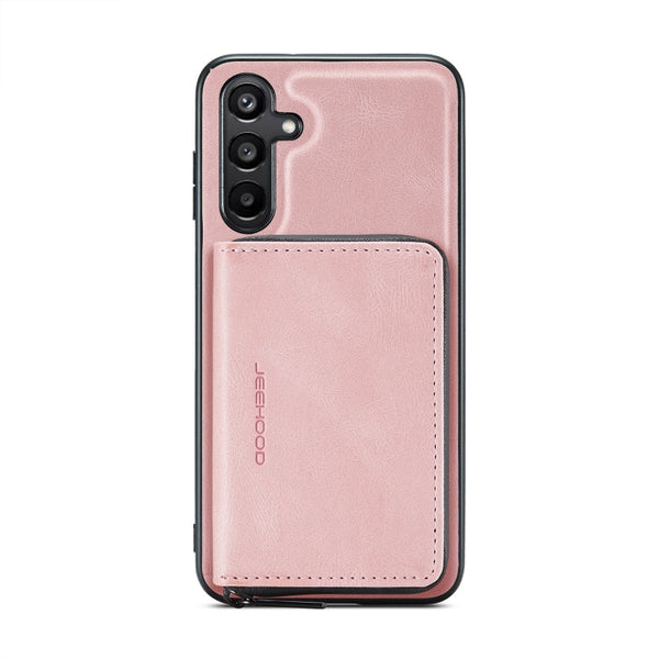 JEEHOOD Magnetic Zipper Horizontal Flip Leather Phone Case, For Samsung Galaxy A15 5G, For Samsung Galaxy A55 5G, For Samsung Galaxy A35 5G, For Samsung Galaxy S24 Ultra 5G